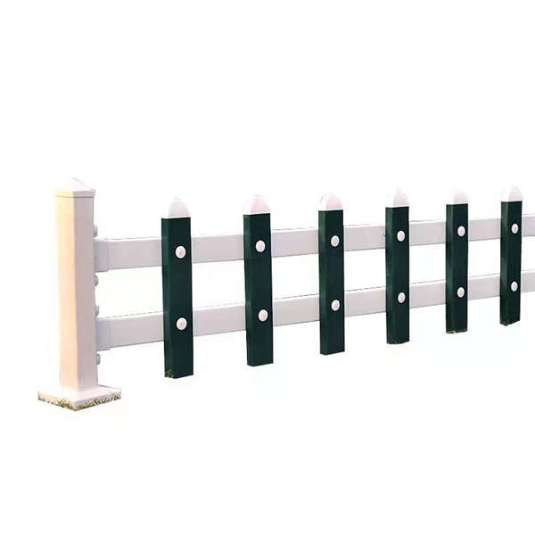 加厚塑鋼防護(hù)柵欄 庭院門前小區(qū)欄桿 豎管草坪護(hù)欄泓宸輝