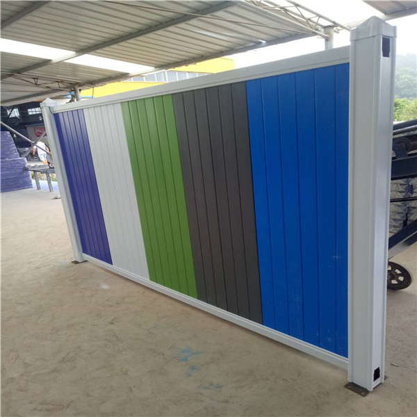 2米高灰色加厚圍擋 小草綠施工封閉防護網(wǎng) 新區(qū)建設(shè)彩鋼板護欄